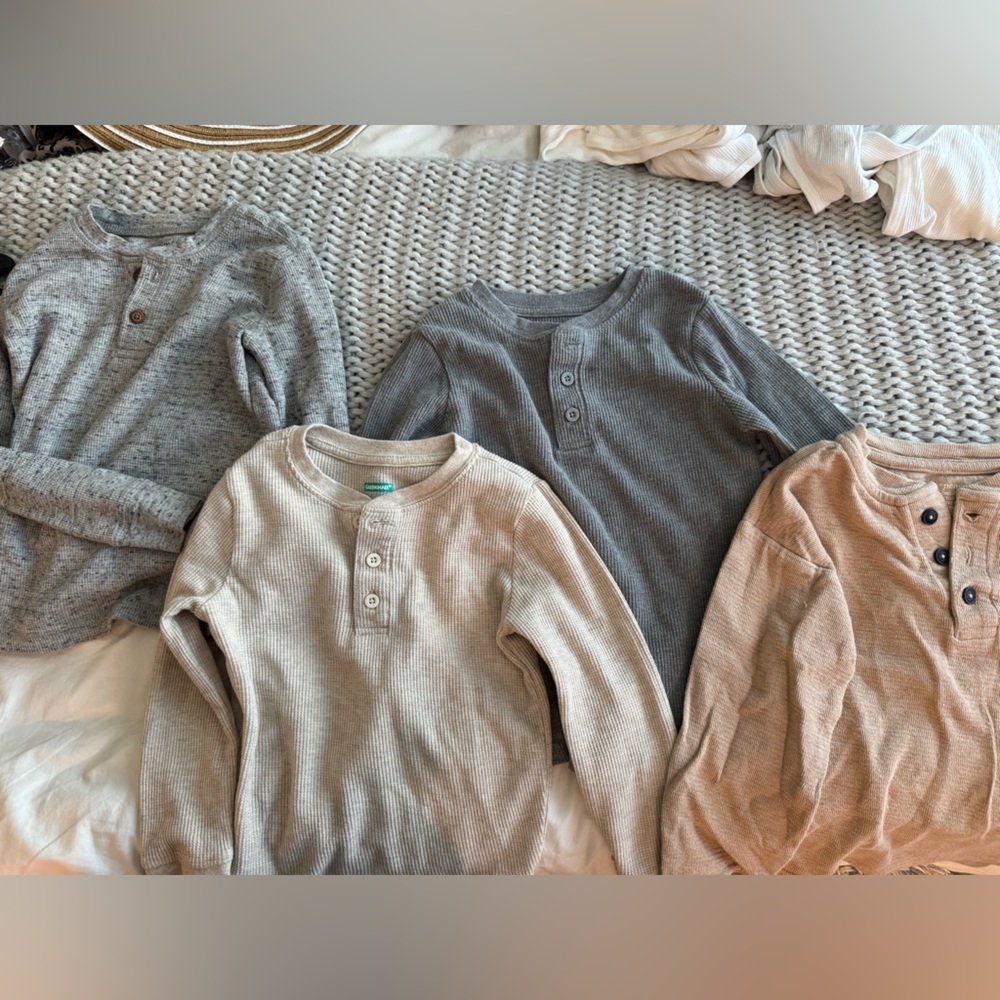 Cozy Ribbed Long Sleeve Tops